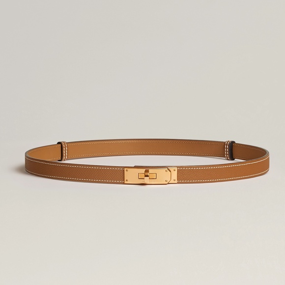 New Hermes Kelly 18 Belt Gold Epsom - Picture 1 of 1